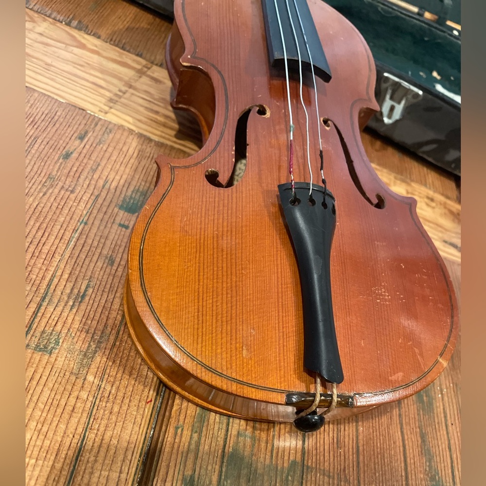 Vintage 1800-1900s Soviet Rakul Violin 1/8 - Picture 2 of 13